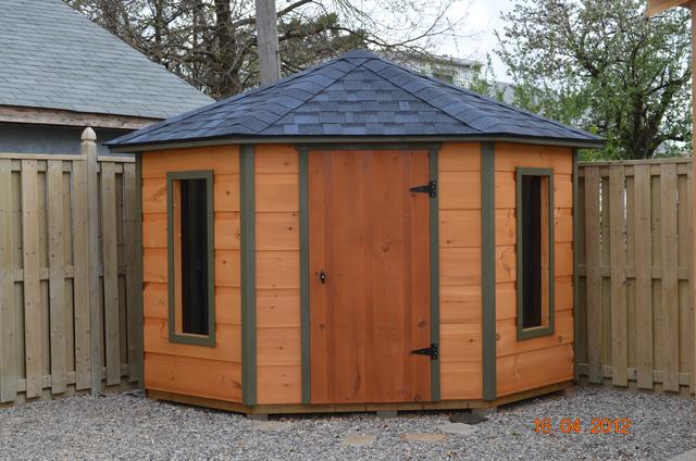 Sided Pine Siding Shed